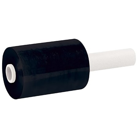 Bsc Preferred 5'' x 80 Gauge x 1000' Black Extended Core Bundling Film, 12PK BUY00012809